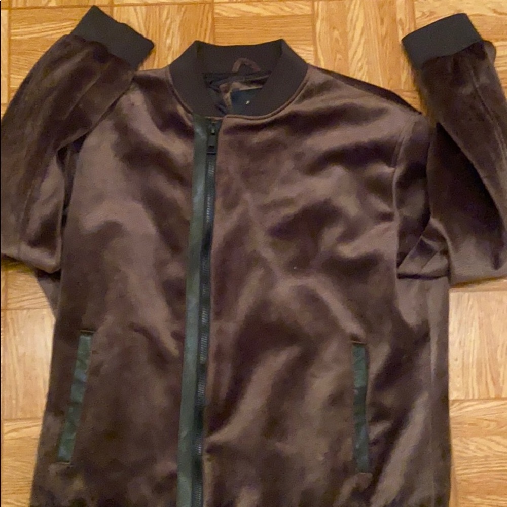 Men’s Zara faux Suede